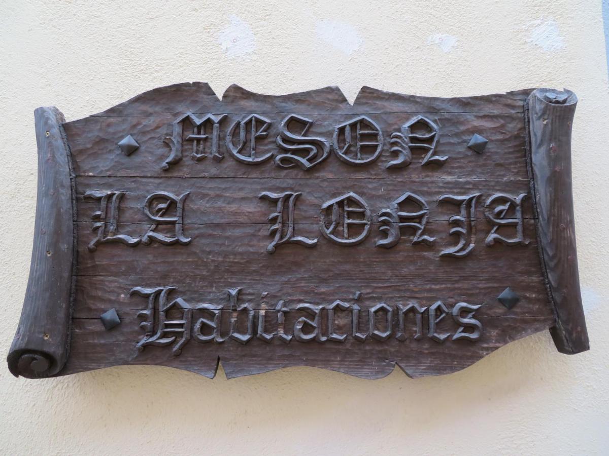 Hotel Meson La Lonja Herbes Exterior foto